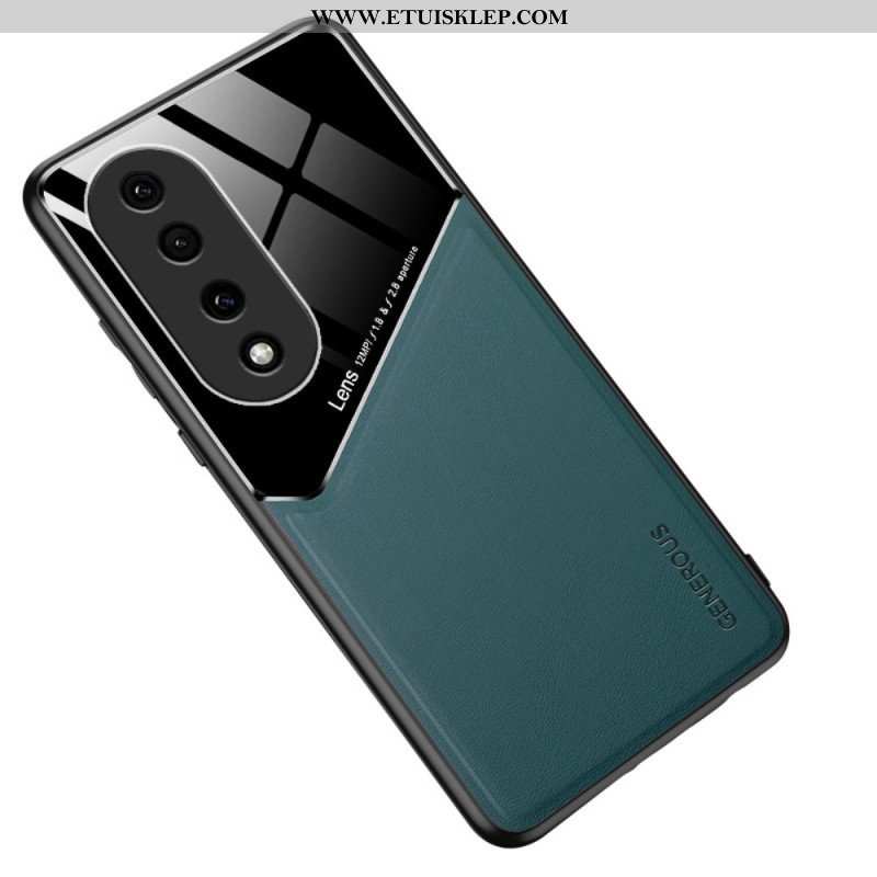 Etui do Honor 90 Pro Magnetyczny Efekt Skóry